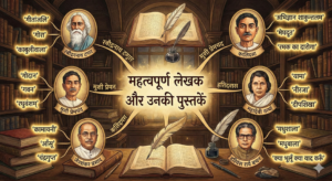 महत्वपूर्ण पुस्तकें और लेखक