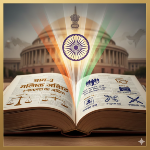 संविधान के भाग -3 मौलिक अधिकार(1-समानता का अधिकार)