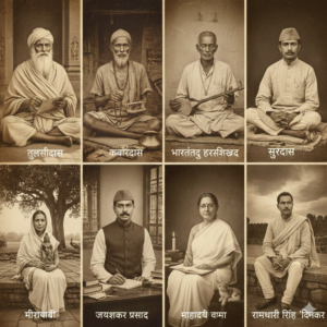 Hindi Sahitya ke Pramukhya Kavi tatha Unki Raachnaye