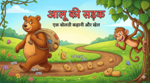 कक्षा 1 हिंदी (सारंगी)  पाठ: आलू की सड़क