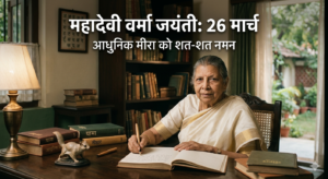 ​🌸 “आधुनिक मीरा- महादेवी वर्मा जयंती”🌸