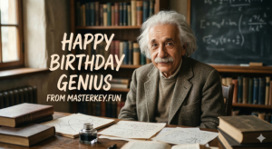 HAPPY BIRTHDAY GENIUS