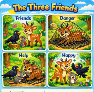 कक्षा 1 हिंदी(सारंगी) पाठ तीन साथी