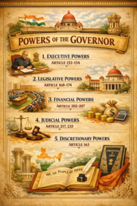 राज्यपाल की शक्तियां